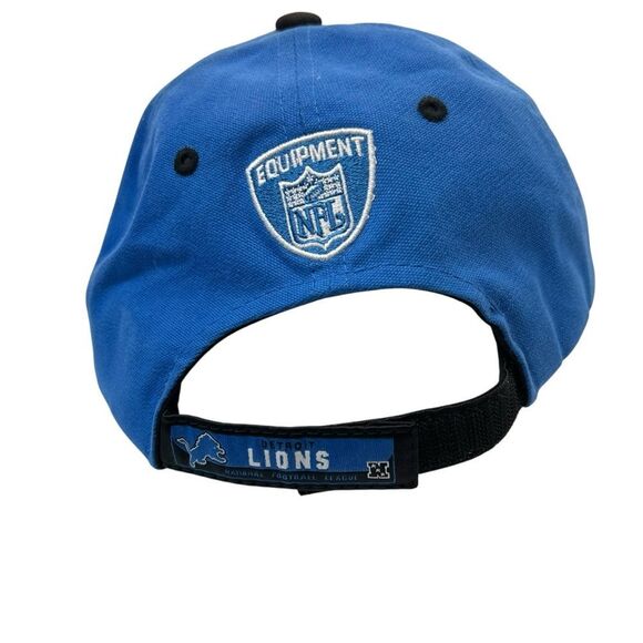 Detroit Lions reebok Velcro adjustable NFL cap hat vintage new with tags - Picture 5 of 11